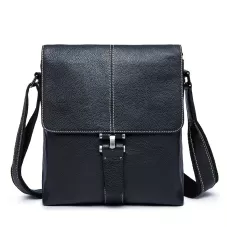 本革メンズカジュアルショルダーバッグ-YGH-2